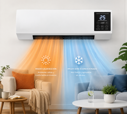 Calefactor Inteligente 2 en 1 – Calor y Frescura Todo el Año