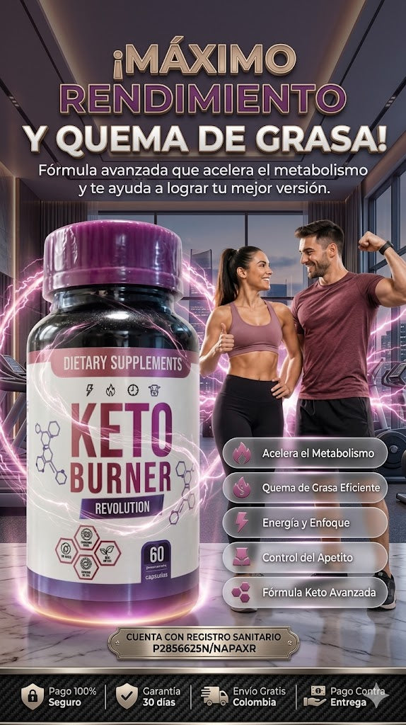 Keto Burner Revolution: El Maravilloso Quemador de Grasa💥💥