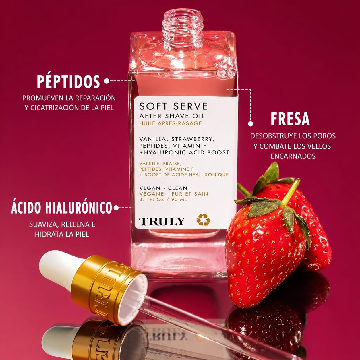 Aceite hidratante e aclarante