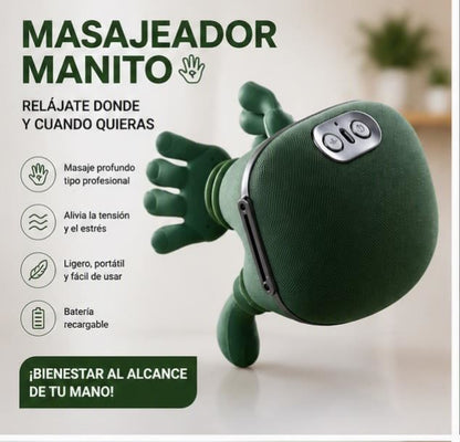 MASAJEADOR MANITO MULTIFUNCIONAL  RELAJACIÓN PROFUNDA AL INSTANTE
