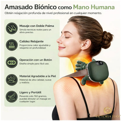 MASAJEADOR MANITO MULTIFUNCIONAL  RELAJACIÓN PROFUNDA AL INSTANTE